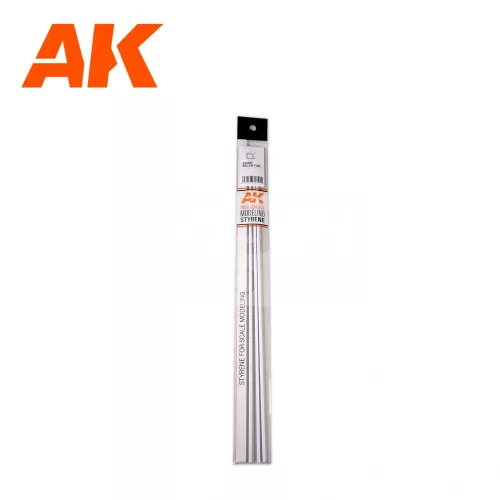 AK-Interactive - Square hollow tube 3.00 x 350mm – STYRENE SQUARE HOLLOW TUBE – (3 units) - négyzet sztirol profil AK6547