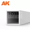 AK-Interactive - Square hollow tube 4.00 x 350mm – STYRENE SQUARE HOLLOW TUBE – (3 units) - Négyzet alakú sztirol profil AK6548