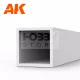 AK-Interactive - Square hollow tube 4.00 x 350mm – STYRENE SQUARE HOLLOW TUBE – (3 units) - Négyzet alakú sztirol profil AK6548