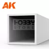 AK-Interactive - Square hollow tube 5.00 x 350mm – STYRENE SQUARE HOLLOW TUBE – (3 units) - Négyzet alakú sztirol profil AK6549