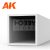 AK-Interactive - Square hollow tube 5.00 x 350mm – STYRENE SQUARE HOLLOW TUBE – (3 units) - Négyzet alakú sztirol profil AK6549