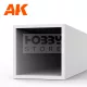 AK-Interactive - Square hollow tube 5.00 x 350mm – STYRENE SQUARE HOLLOW TUBE – (3 units) - Négyzet alakú sztirol profil AK6549