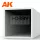 AK-Interactive - Square hollow tube 6.00 x 350mm – STYRENE SQUARE HOLLOW TUBE – (2 units) - Négyzet alakú sztirol profil AK6550