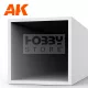 AK-Interactive - Square hollow tube 6.00 x 350mm – STYRENE SQUARE HOLLOW TUBE – (2 units) - Négyzet alakú sztirol profil AK6550