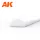 AK-Interactive - Half cane 3.00 x 350mm – STYRENE HALF CANE – (3 units) Félkör alakú sztirol profil AK6553