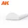 AK-Interactive - Half cane 4.00 x 350mm – STYRENE HALF CANE – (3 units) Félkör alakú sztirol profil AK6554