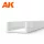 AK-Interactive - U Channel 4.0 width x 350mm – STYRENE U CHANNEL – (3 units) U alakú sztirol profil AK6556