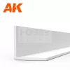 AK-Interactive - Angle 4.0 x 4.0 x 350mm – STYRENE ANGLE – (3 units) L alakú sztirol profil AK6562