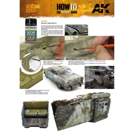 AK-Interactive DECAY DEPOSITS FOR ABANDONED VEHICLES 35 ml AK675