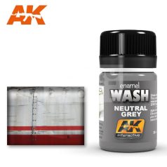 AK-Interactive NEUTRAL GREY WASH 35 ml AK677