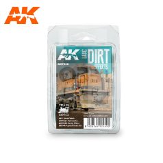   AK-Interactive BASIC DIRT EFFECTS WEATHERING SET - koszoló szett AK7020