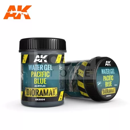 AK-Interactive WATER GEL PACIFIC BLUE 250 ml AK8004