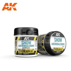   AK-Interactive SNOW MICROBALLOONS (Friss hó-porhó textúra) 100 ml AK8010