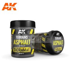   AK-Interactive TERRAINS ASPHALT 250ML (Aszfalt textúra) 250 ml AK8013