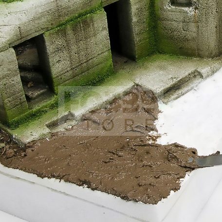 AK-Interactive TERRAINS DARK EARTH (Sötét föld textúra) 250 ml AK8018