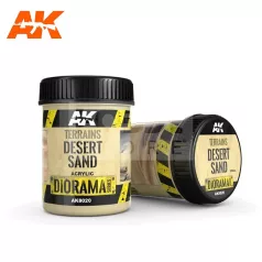   AK-Interactive TERRAINS DESERT SAND (sivatagi homok textúra) 250 ml AK8020