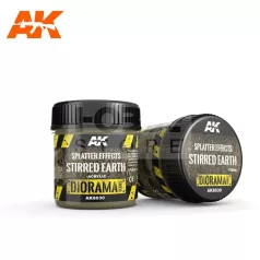   AK-Interactive SPLATTER EFFECTS STIRRED EARTH (Felcsapódott föld textúra) 100 ml AK8030