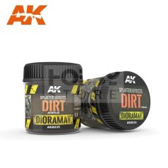   AK Interactive - SPLATTER EFFECTS DIRT - (Kosz felverődések) 100ml (Acrylic) AK8035