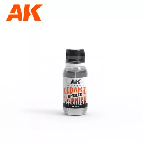 AK-Interactive MULTIPURPOSE CERAMIC VARNISH (SUPER GLOSS)- magasfényű lakk modellezéshez AK8077