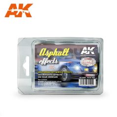   AK-Interactive ASPHALT EFFECTS (RACE SET) - koszoló szett AK8090
