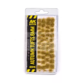   AK-Interactive AUTUMN TUFTS 6MM - Fűcsomók diorámához AK8116