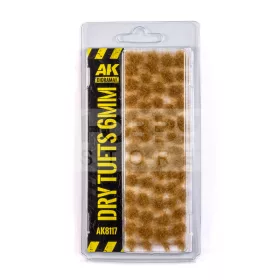   AK-Interactive DRY TUFTS 6MM - Fűcsomók diorámához AK8117
