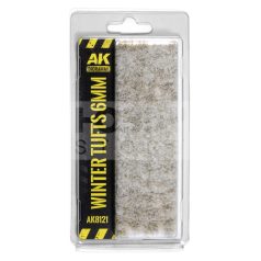   AK-Interactive Tufts - WINTER TUFTS 6MM - Fűcsomók diorámához AK8121