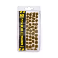   AK-Interactive BACKWATER TUFT 4MM - Fűcsomók diorámához AK8122