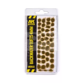   AK-Interactive BACKWATER TUFT 4MM - Fűcsomók diorámához AK8122