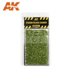   AK-Interactive Tufts - PLATANE FOLIAGE SUMMER - Realisztikus vágható fűszőnyeg modellezéshez AK8146