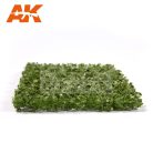 AK-Interactive Tufts - PLATANE FOLIAGE SUMMER - Realisztikus vágható fűszőnyeg modellezéshez AK8146