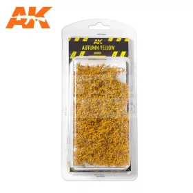  AK-Interactice AUTUMN YELLOW SHRUBBERIES -Realisztikus bokrok diorámákhoz-figurákhoz AK8169