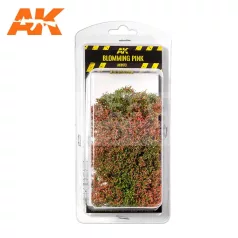   AK-Interactice BLOMMING PINK SHRUBBERIES -Realisztikus bokrok diorámákhoz-figurákhoz AK8173
