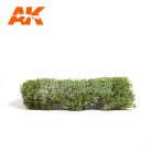AK-Interactice BLOMMING WHITE SHRUBBERIES  -Realisztikus bokrok diorámákhoz-figurákhoz AK8174