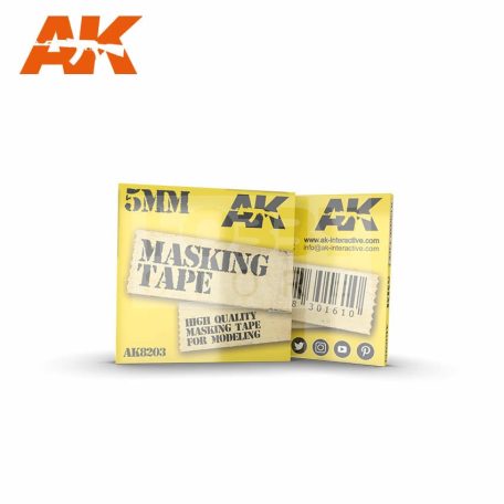 AK-Interactive maszkoló szalag 5 mm-18m (MASKING TAPE: 5MM) AK8203