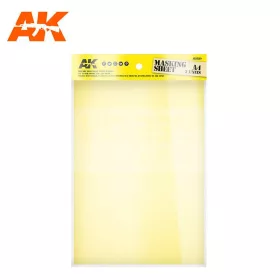   AK-Interactive Masking Sheet - A4-es maszkoló fólia lap (2db) AK8211