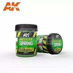   AK-Interactive SPRING 2 mm-es statikus szórható műfű (Static Grass Flock 2mm - SPRING - 250 ml) AK8219