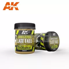   AK-Interactive LATE FALL 2 mm-es statikus szórható műfű (Static Grass Flock 2mm - LATE FALL - 250 ml) AK8222