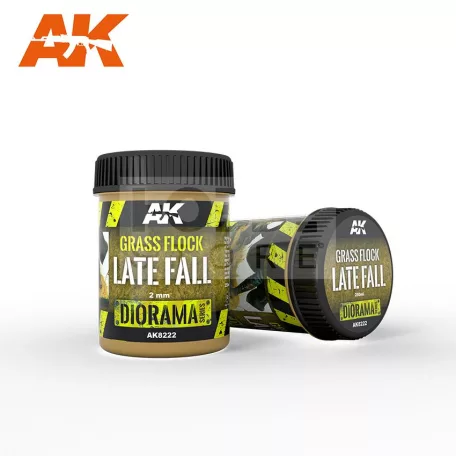 AK-Interactive LATE FALL 2 mm-es statikus szórható műfű (Static Grass Flock 2mm - LATE FALL - 250 ml) AK8222