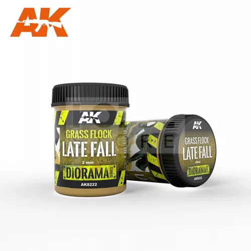 AK-Interactive LATE FALL 2 mm-es statikus szórható műfű (Static Grass Flock 2mm - LATE FALL - 250 ml) AK8222