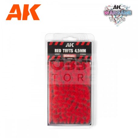AK-Interactive RED WARGAME TUFTS - Fűcsomók diorámához AK8240