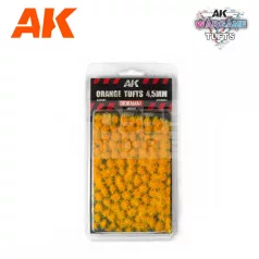   AK-Interactive ORANGE & YELLOW WARGAME TUFTS - Fűcsomók diorámához AK8241