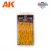 AK-Interactive ORANGE & YELLOW WARGAME TUFTS - Fűcsomók diorámához AK8241
