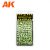 AK-Interactive LIGHT GREEN TUFTS 2MM - Fűcsomók diorámához AK8243