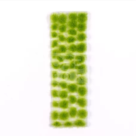 AK-Interactive LIGHT GREEN TUFTS 4MM - Fűcsomók diorámához AK8244