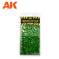   AK-Interactive DARK GREEN TUFTS 4MM - Fűcsomók diorámához AK8245