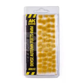   AK-Interactive DENSE AUTUMN TUFTS 4MM - Fűcsomók diorámához AK8247