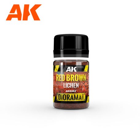AK-Interactive RED BROWN LICHEN - Zúzmó textúra diorámához AK8262