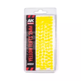   AK-Interactive YELLOW FANTASY TUFTS 2MM - Fűcsomók diorámához-figurákhoz AK8267