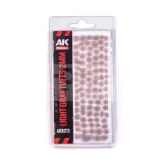   AK Interactive LIGHT GREY FANTASY TUFTS 2MM – Világosszürke
